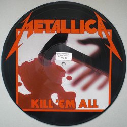 画像1: METALLICA　Kill 'Em All　ピクチャー盤LP
