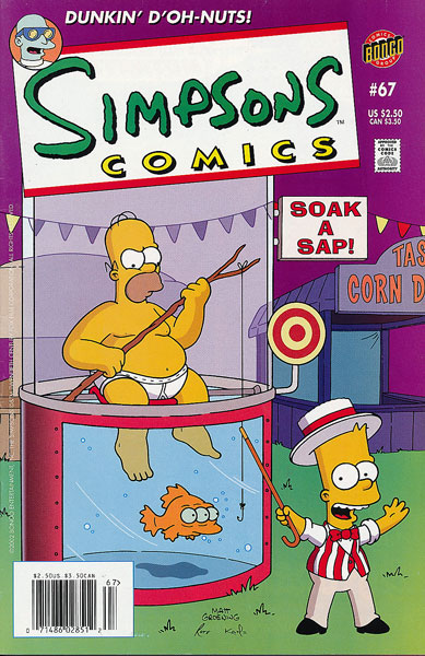 Simpsons Comics #67 - 中古レコード・アメコミ・洋書ペーパーバック・香港映画DVD・ソフビのお店 コーラ・ボーイ