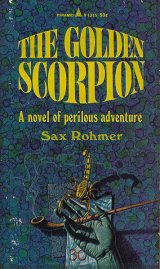 画像: Sax Rohmer/ The Golden Scorpion
