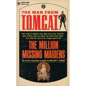 画像: Mallory T. Knight/ The Man From T.O.M.C.A.T. #2　The Million Missing Maidens