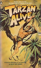 画像: Philip Jose Farmer（フィリップ・ホセ・ファーマー）/ Tarzan Alive（Popular Library）