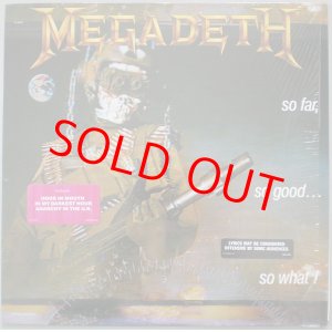 画像: MEGADETH　 So Far, So Good... So What!