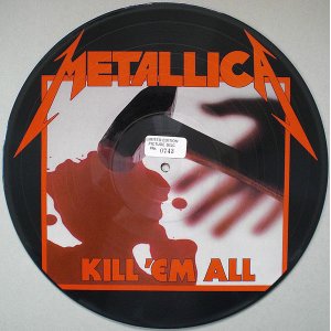 画像: METALLICA　Kill 'Em All　ピクチャー盤LP