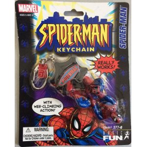 画像: BASIC FUN INC.　SPIDER-MAN KEYCHAIN