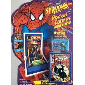 画像: TOYBIZ　SPIDER-MAN Pocket Comics: ACTION PLAYSET (BRIDGE)