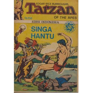 画像: TARZAN OF THE APES　Singa Hantu　インドネシア語版