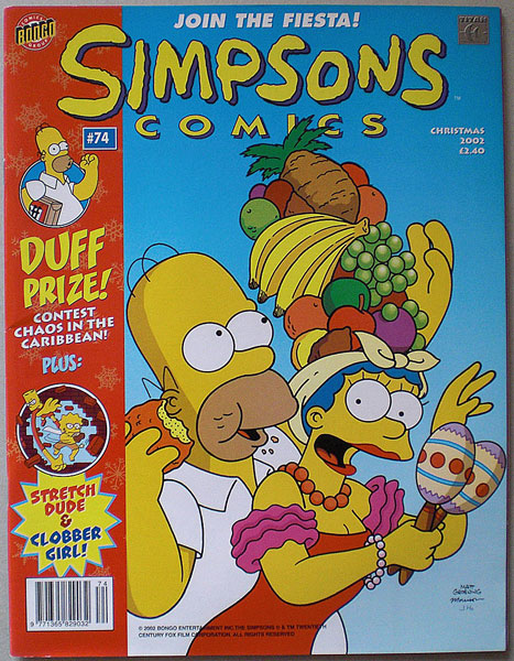 画像1: Simpsons Comics Vol.1 No.74