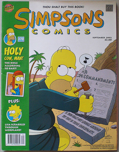 画像1: Simpsons Comics Vol.1 No.70