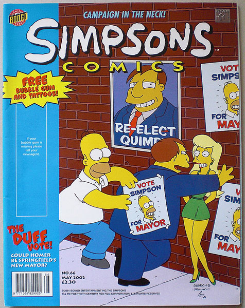 画像1: Simpsons Comics Vol.1 No.66