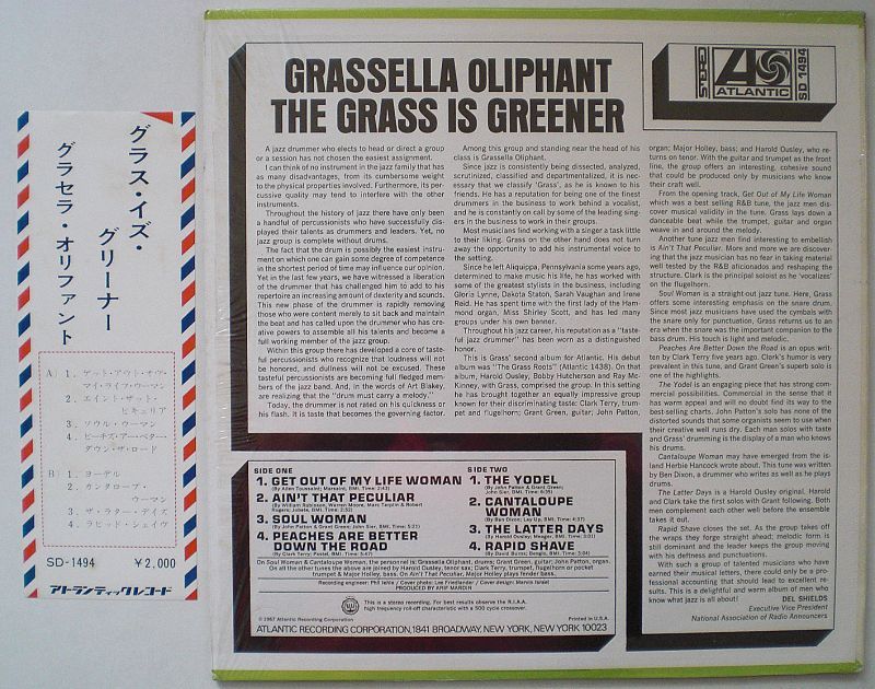 画像: Grassella Oliphant　The Grass is Greener