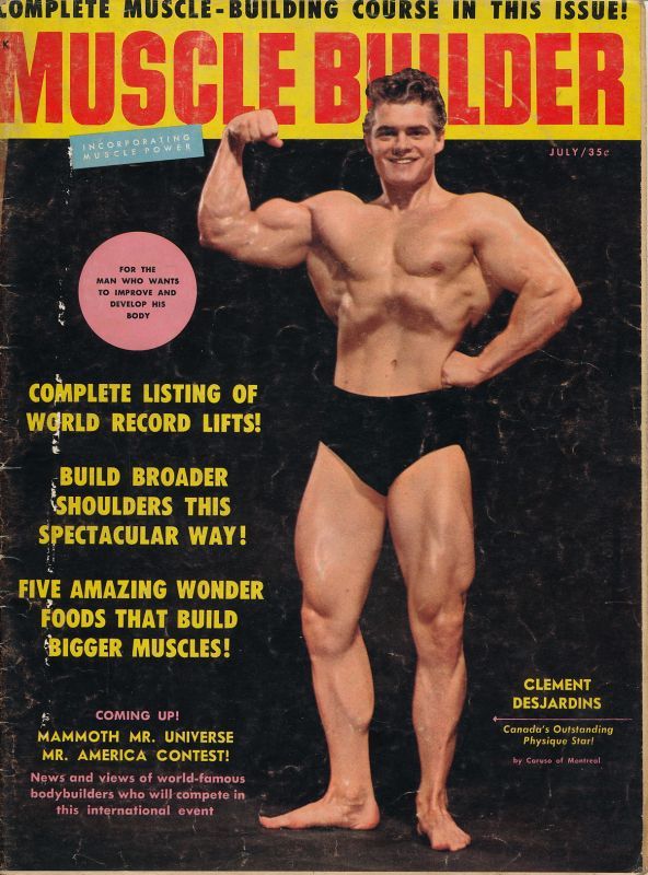 画像1: Muscle Builder　July 1960