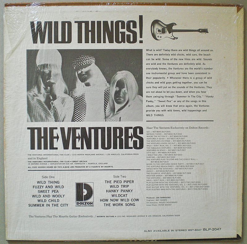 画像: The Ventures　Wild Things!