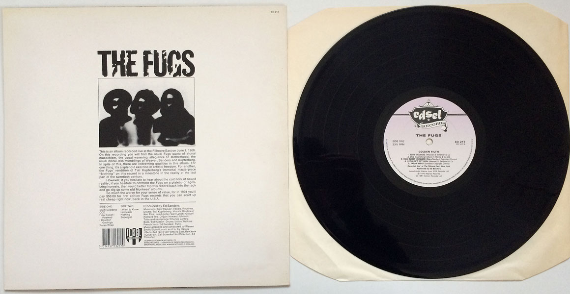 画像: THE FUGS　Golden Filth