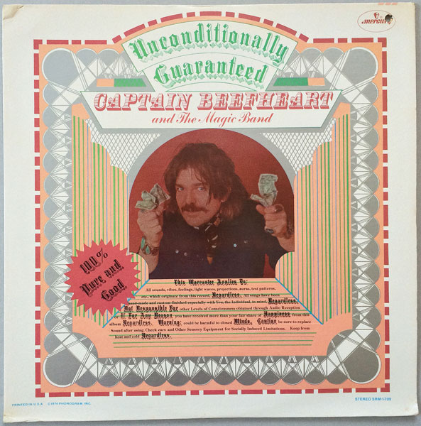 画像1: CAPTAIN BEEFHEART AND THE MAGIC BAND　Unconditionally Guaranteed