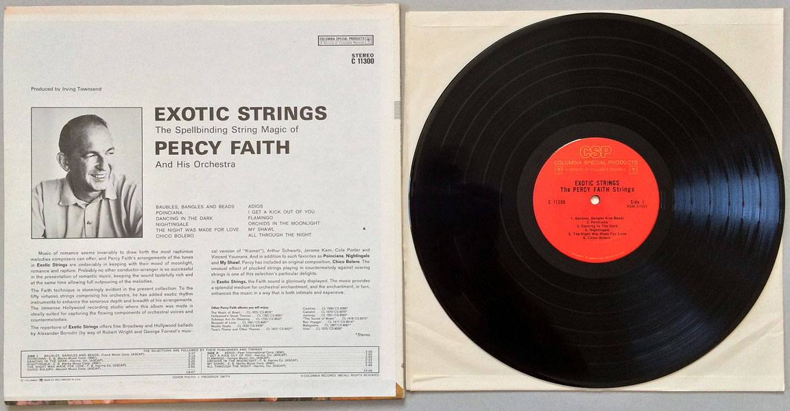 画像: PERCY FAITH　Exotic Strings