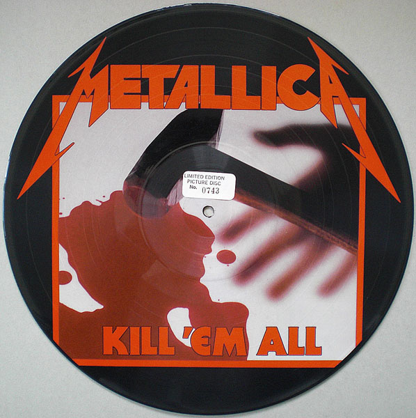 新色 Metallica Kill 'Em All 限定 ピクチャーディスク writemytenders.com