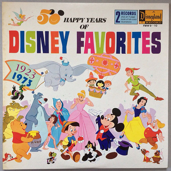 画像1: ディズニーの楽しい世界　ディズニー50周年記念アルバム