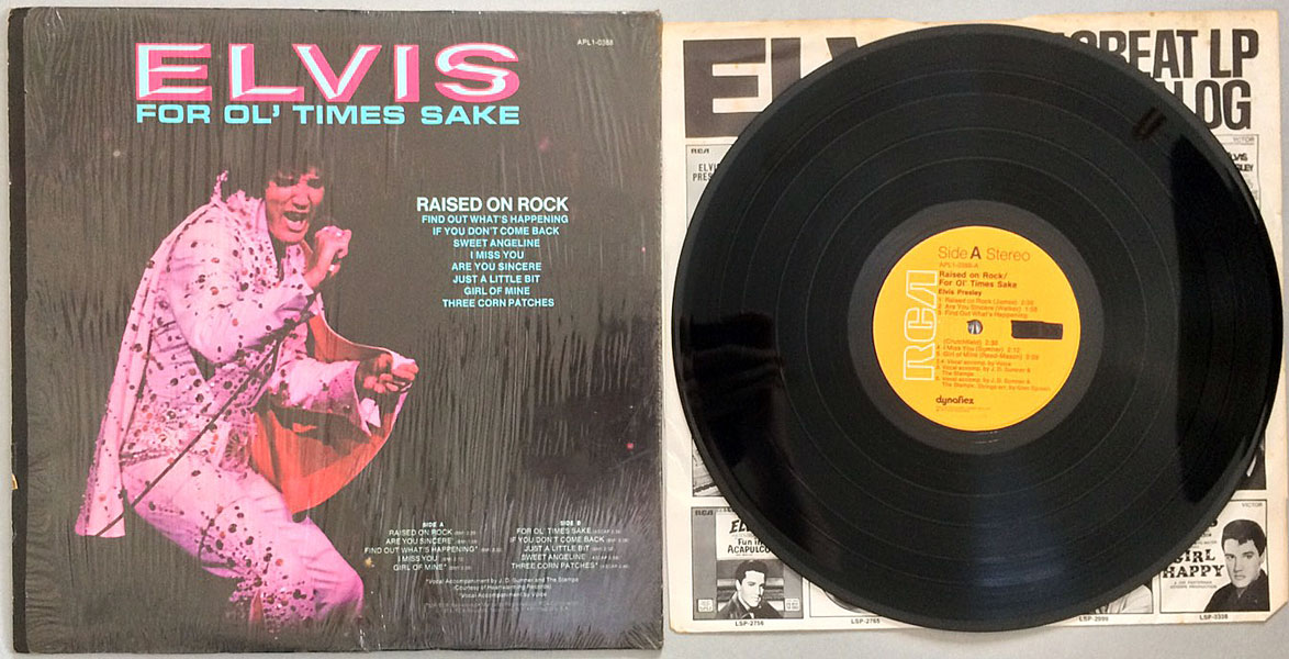 画像: ELVIS PRESLEY　Raised on Rock/ For Ol' Times Sake