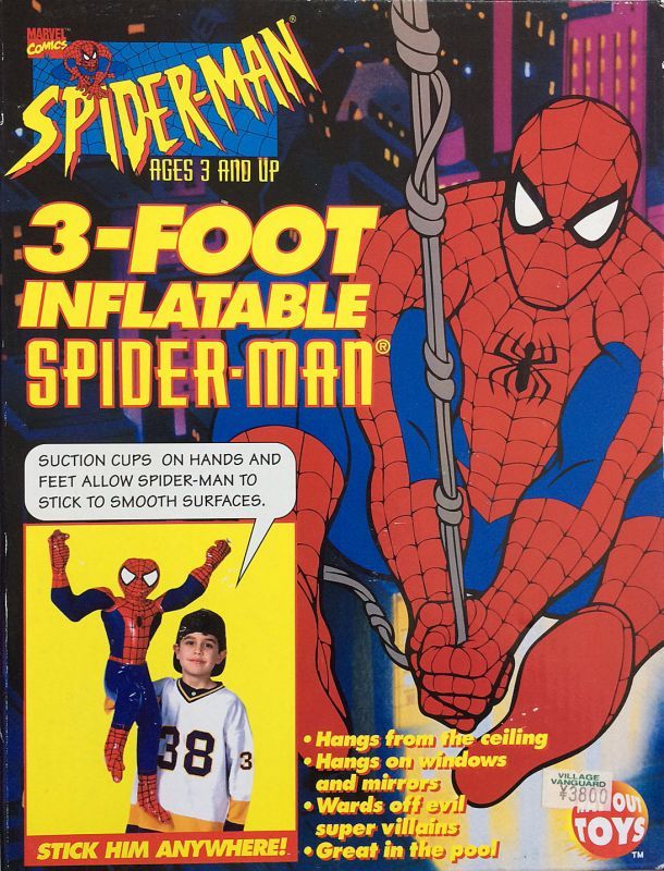 画像1: WAY OUT TOYS　3-FOOT INFLATABLE SPIDER-MAN