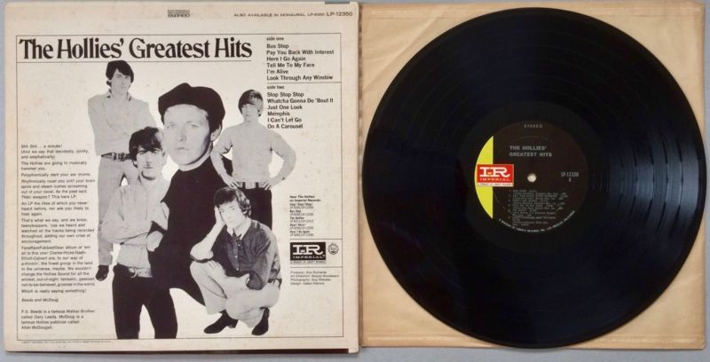 画像: The Hollies' Greatest Hits