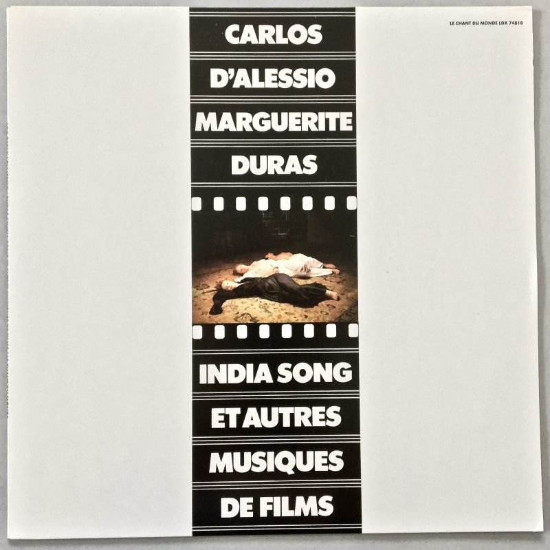画像1: CARLOS D'ALESSIO/ MARGUERITE DURAS　 India Song Et Autres Musiques De Films