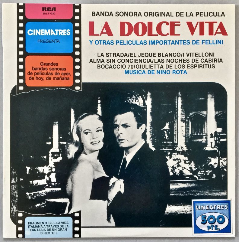 画像1: La Dolce Vita Y Otras Peliculas Importantes De Fellini