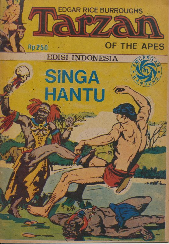 画像1: TARZAN OF THE APES　Singa Hantu　インドネシア語版
