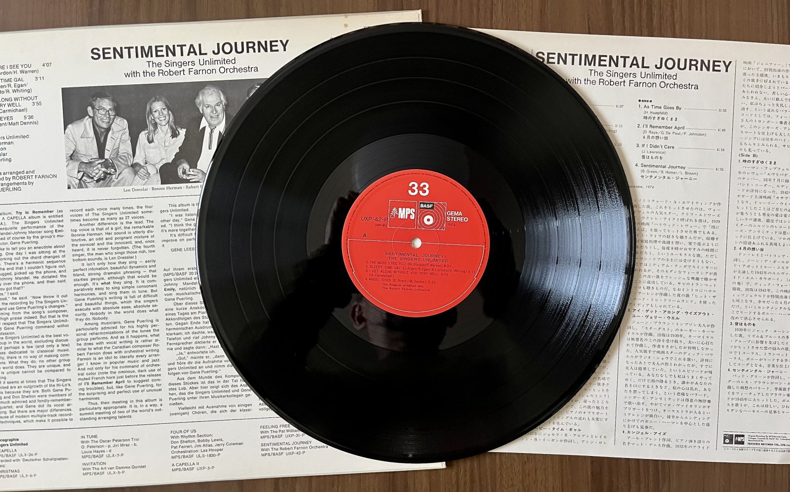 画像: シンガーズ・アンリミテッド　センチメンタル・ジャーニー